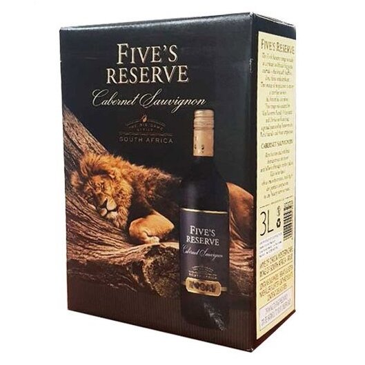 Vang Bịch Nam Phi Five's Reserve Nhập Khẩu