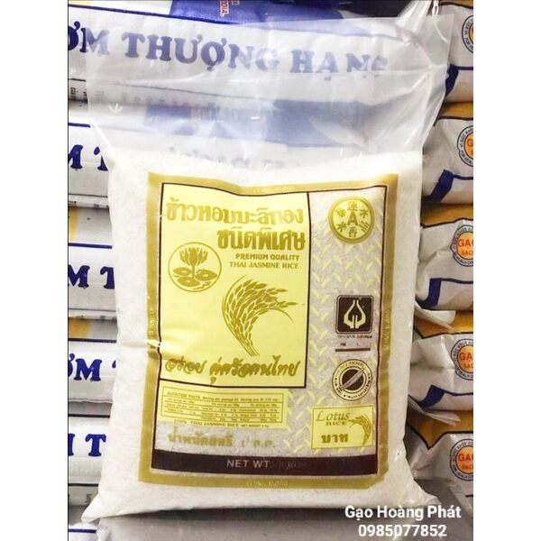 Gạo thơm thái lan - dẻo mềm,ngọt,thơm cơm. .