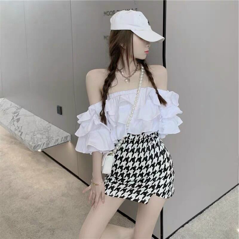 ÁO BỆT VAI TẦNG SIÊU XINH