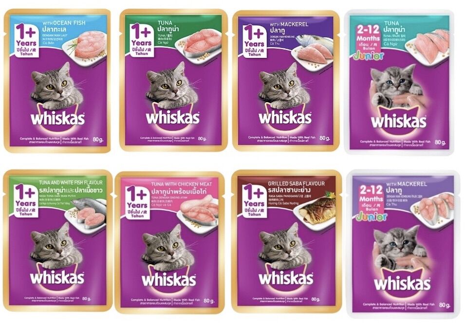 [HCM] Combo 12 gói Pate Whiskas cho mèo