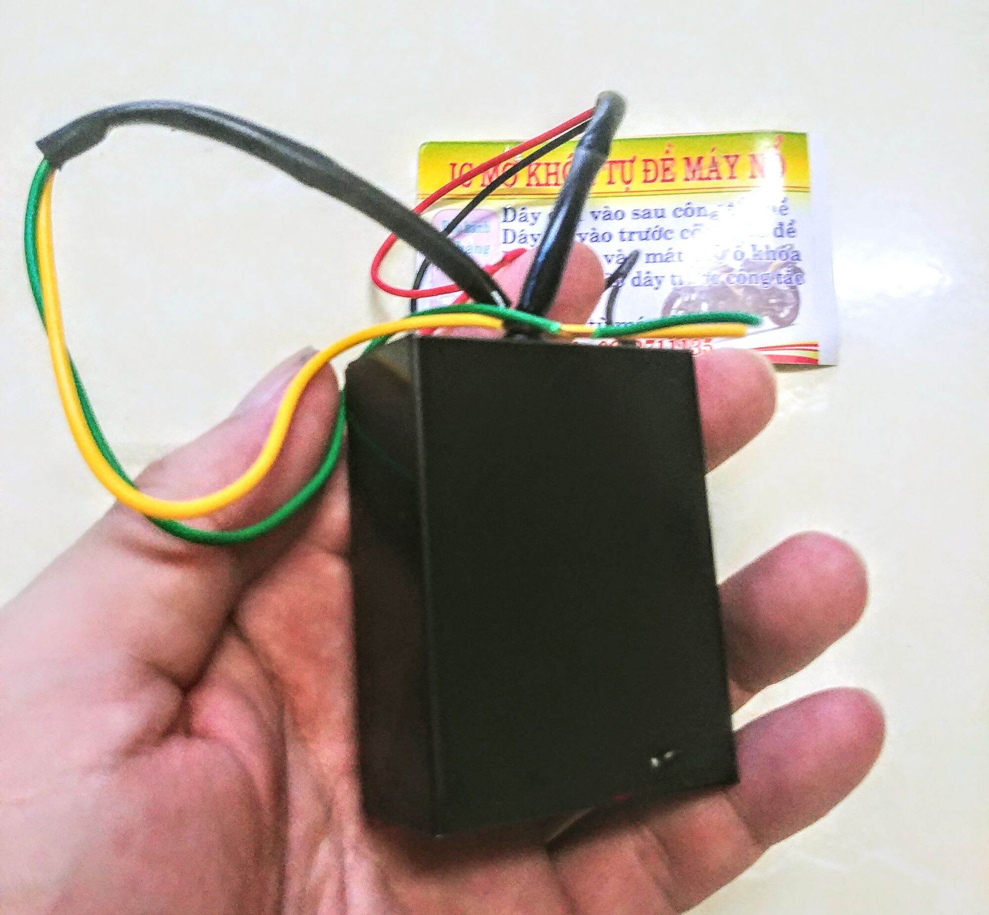 Đẳng cấp với bộ ic mở khóa lên xe tự động đề máy nổ lắp cho tất cả các loại xe máy tiện dụng hàng chất lượng