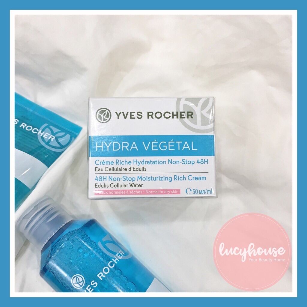 Kem Dưỡng Ẩm Sâu Hydra Vegetal Yves Rocher Chính Hãng