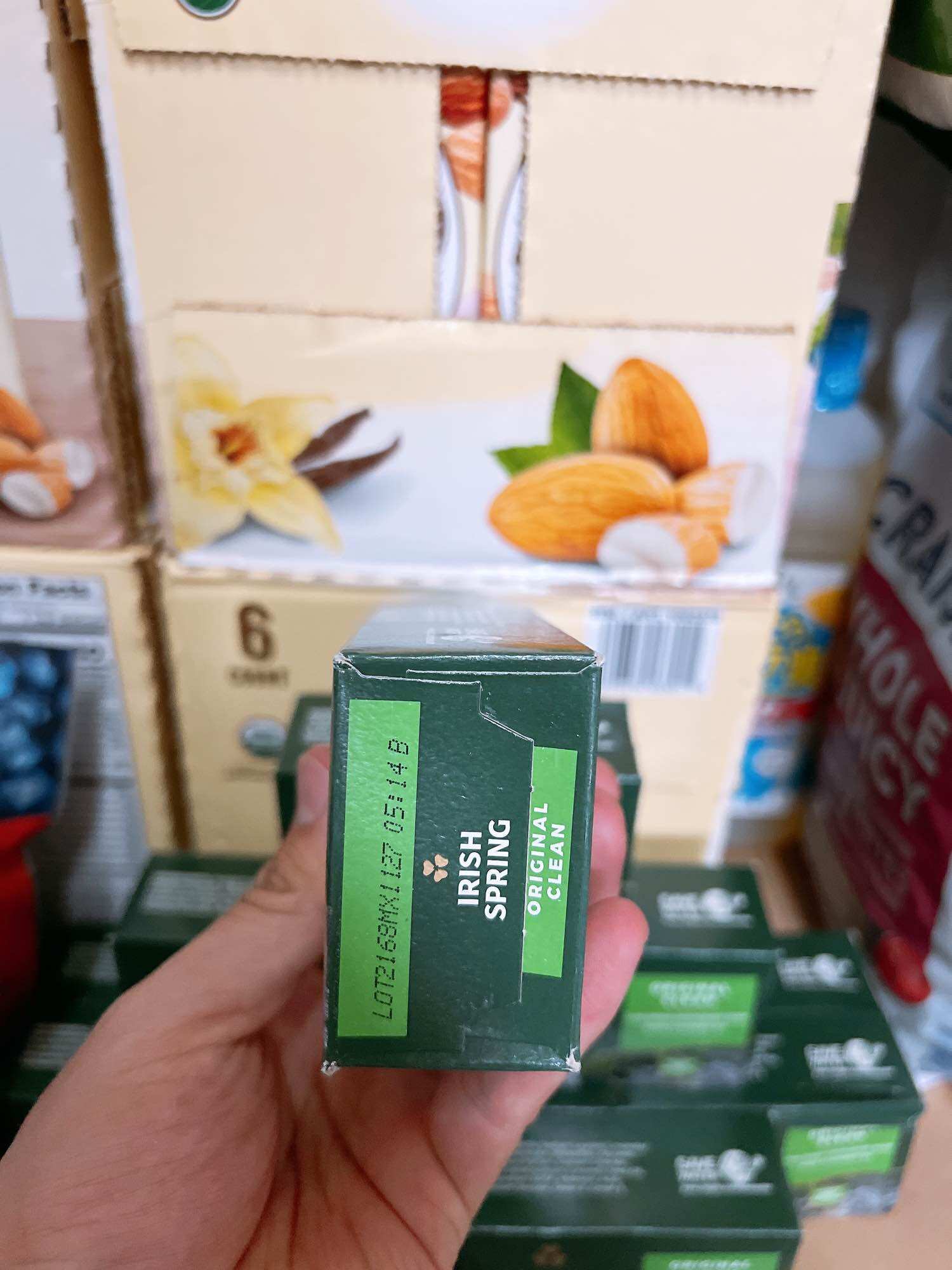 Xà bông cục Irish Spring Original Clean 113g Mỹ.