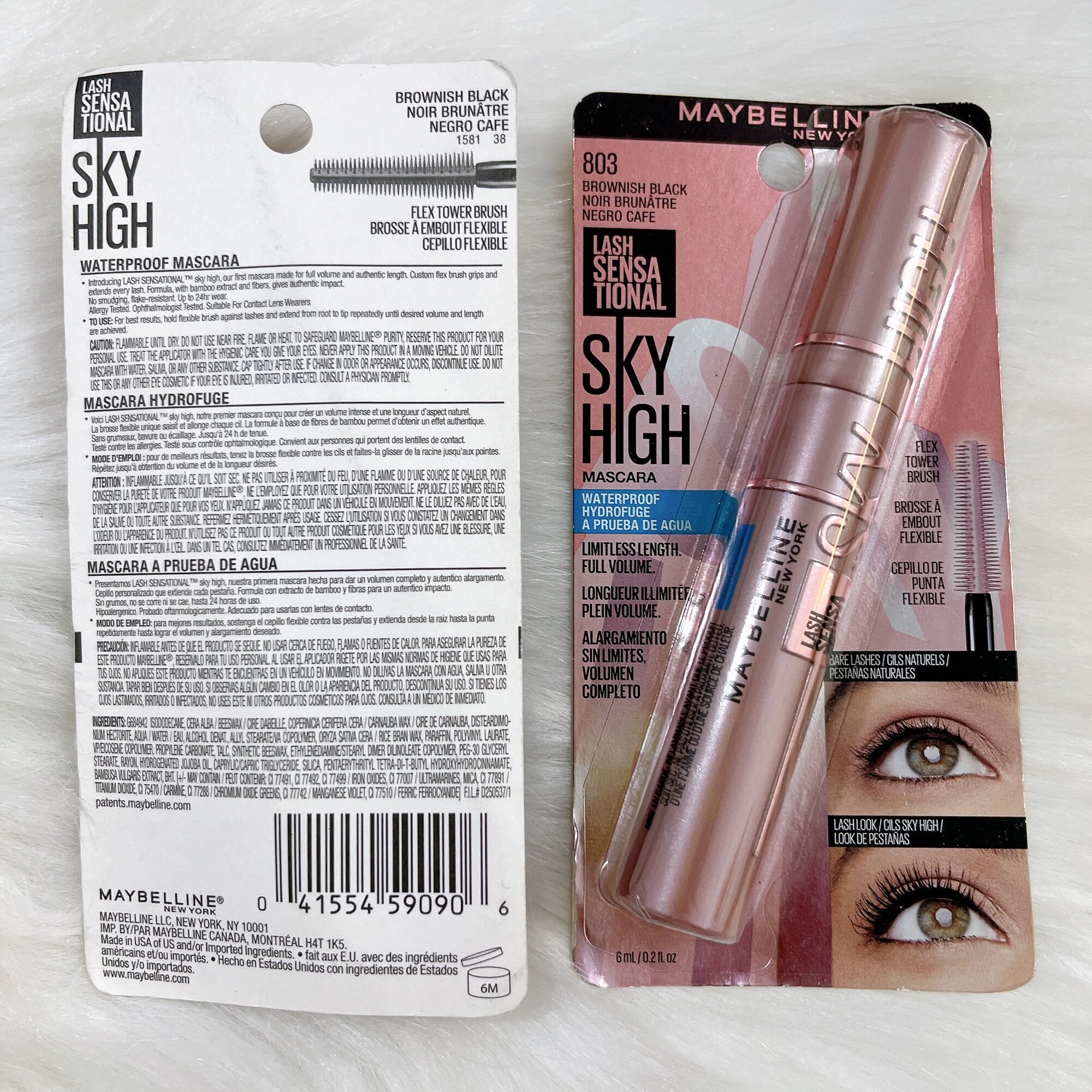 Mascara Maybelline Lash Sensation SKY HIGH
