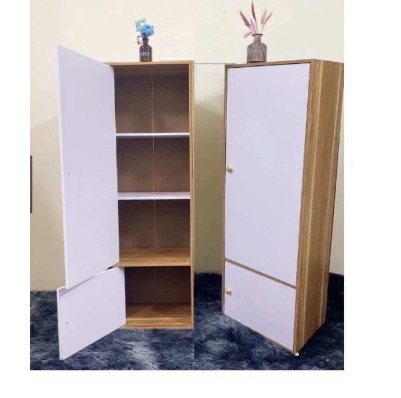 TỦ QUẦN ÁO, TỦ TRẺ EM, TỦ CAO 2 CÁNH
