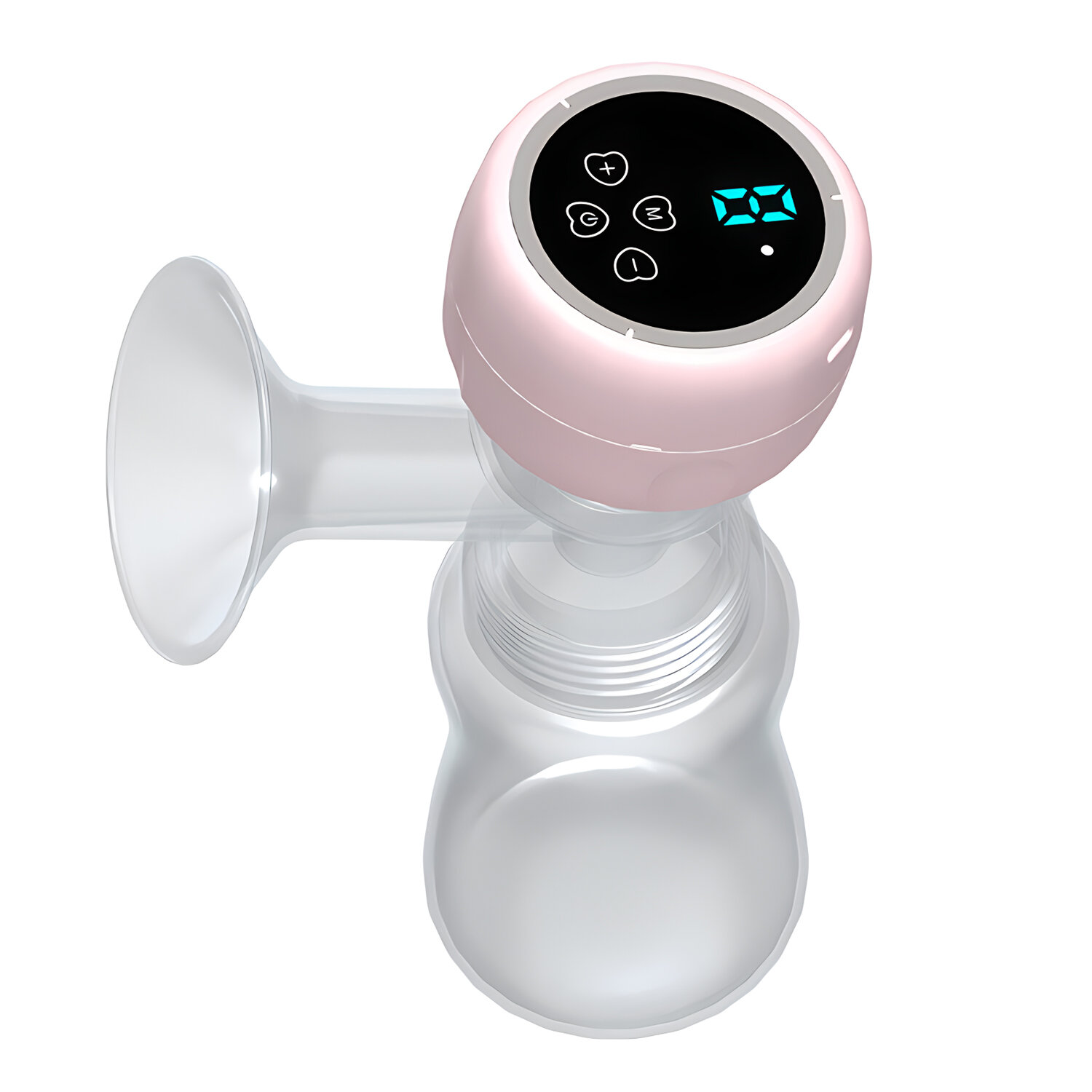 Máy Hút Sữa Điện Cầm Tay Có Màn Hình LED Bình Sữa 180ml Không BPA Máy Hút Sữa Ít Tiếng Ồn Dành Cho Bà Mẹ Cho Con Bú