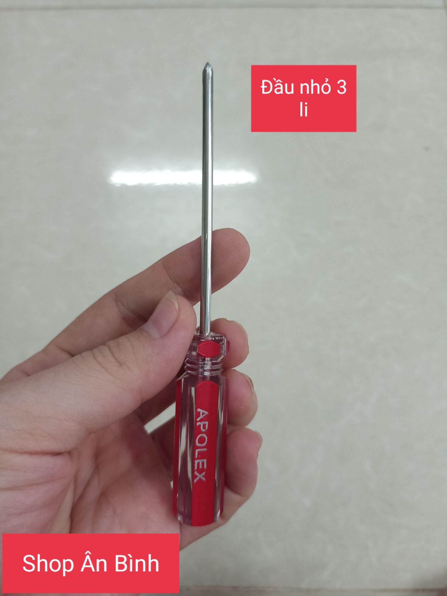 Tô vít 3 li 1 đầu bake hoặc dẹp