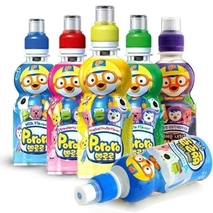 5 chai nước trái cây pororo - hàn quốc