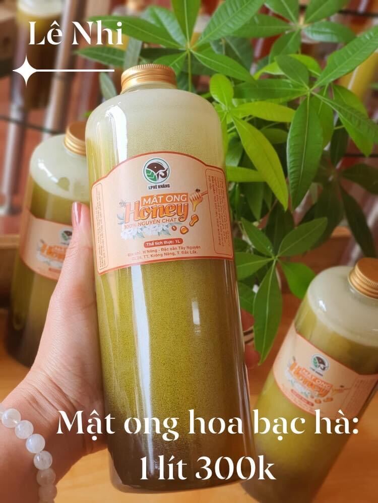 Mật ong hoa bạc hà 1Lit