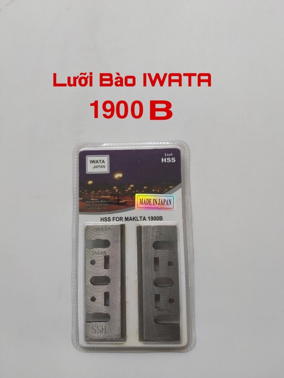 Bộ 2 lưỡi bào iwata 1900b gắn máy bào cầm tay, dao bào makita 1900b gắn máy bào, dao bào gắn máy bào cầm tay, bộ 2 lưỡi bào gắn máy bào cầm tay 1900b, lưỡi cắt gắn máy bào cầm tay 1900b