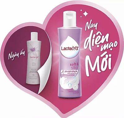 Dung Dịch Vệ Sinh Phụ Nữ Lactacyd Soft & Silky  (250ml) 