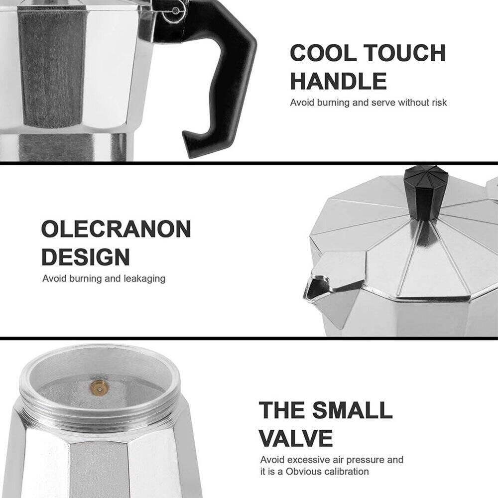 【Free shipping】warm coffee Moka pot/coffee maker Vin