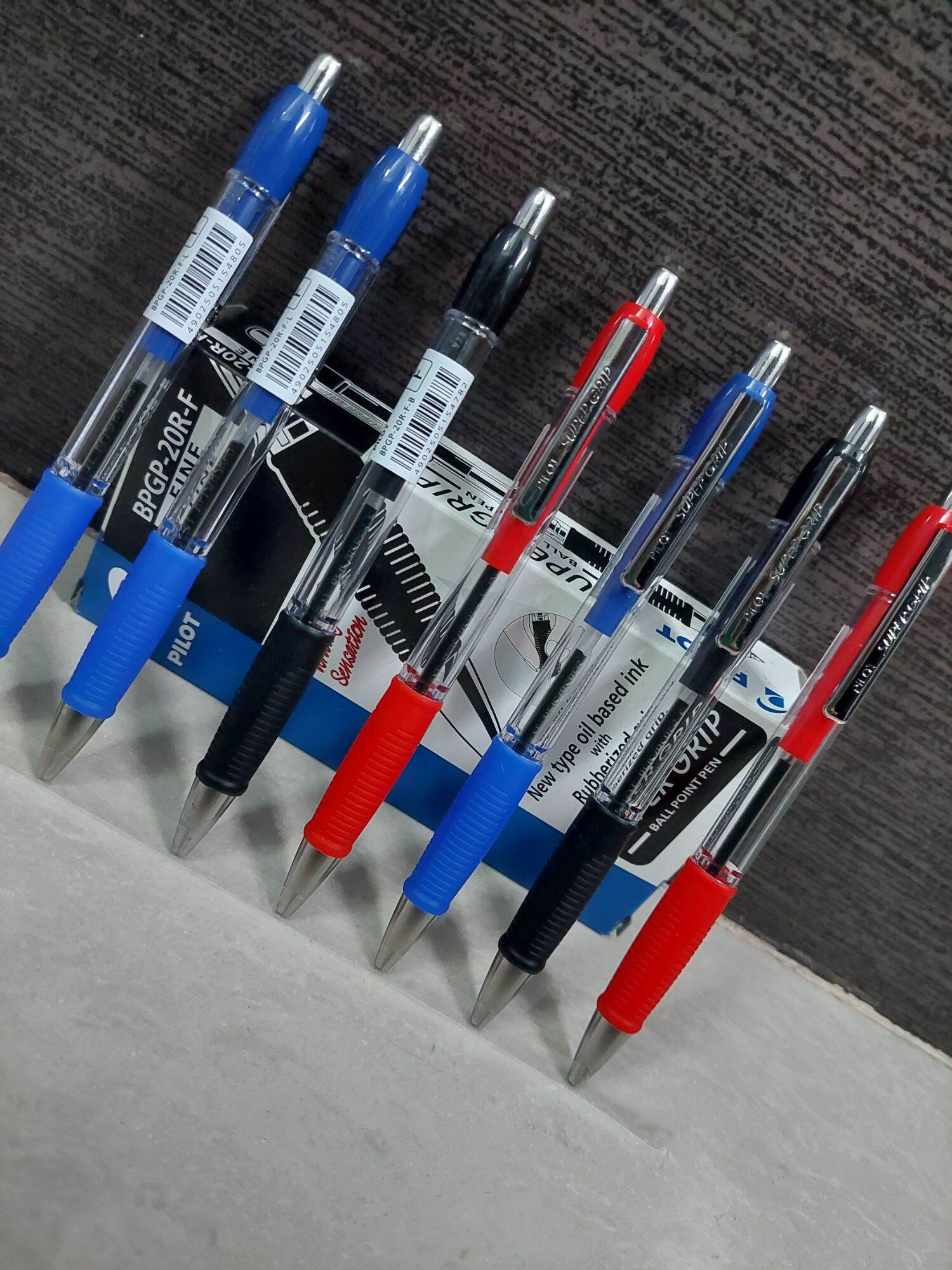 Bút Bi Bấm Super Grip ( BPGP-20R-F) ký tên cao cấp của Pilot (Made in Japan)