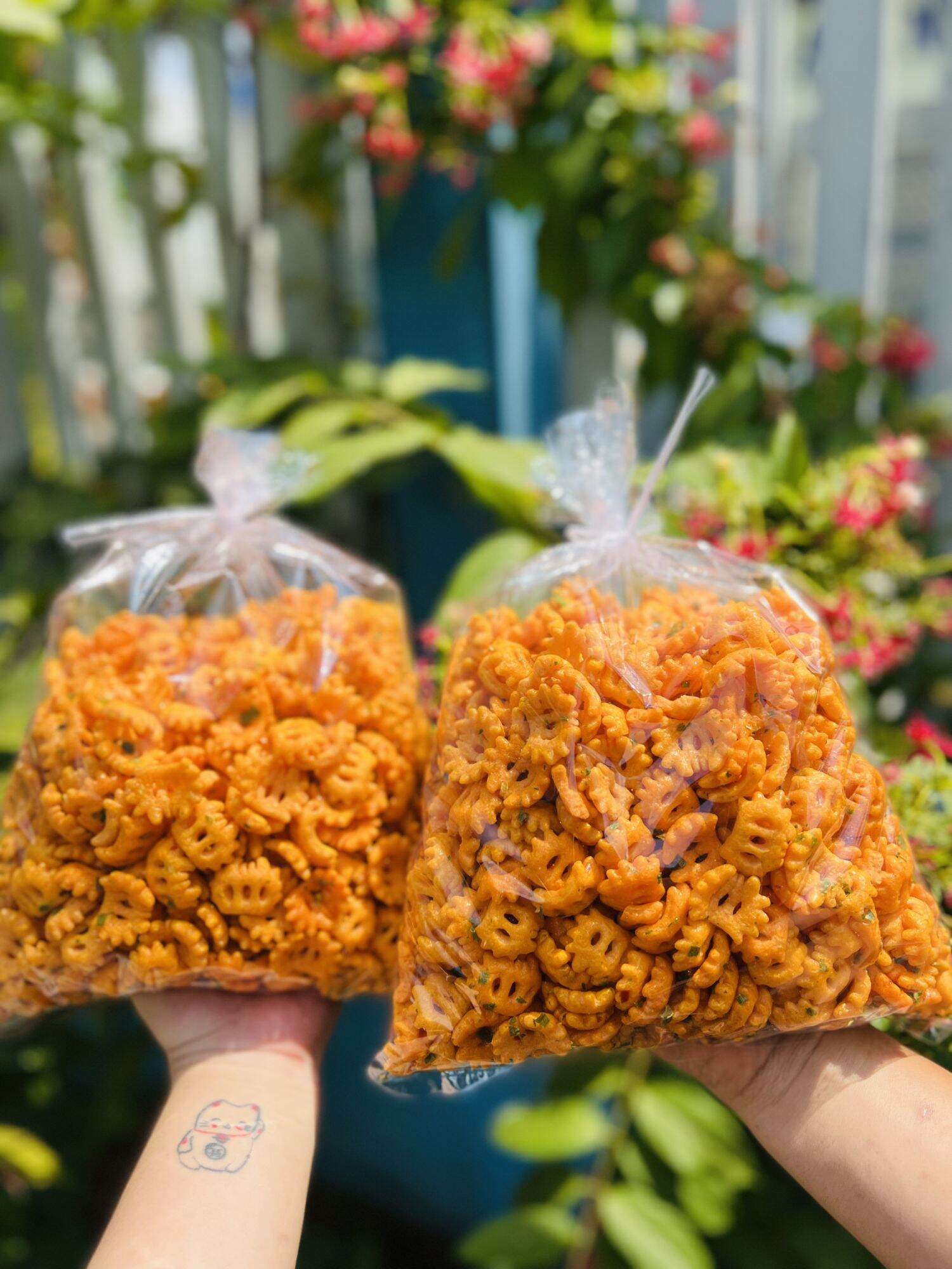 Bánh snack cua hành 500g