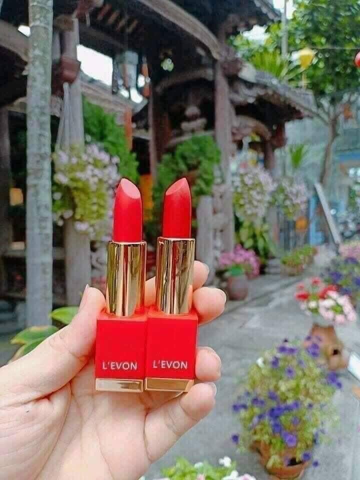 Son thỏi levon mocha đỏ màu bền đẹp