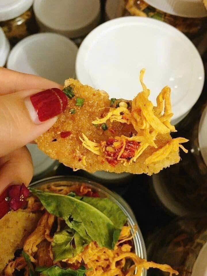 500g cơm cháy lắc khô gà