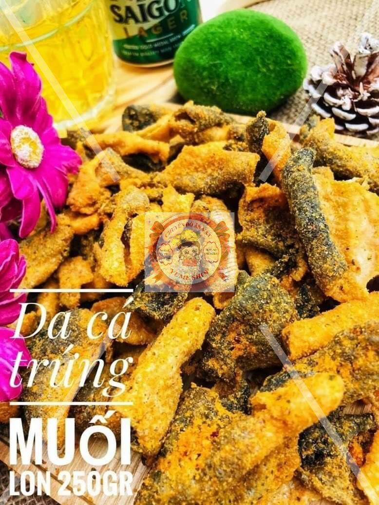 [250G] Da cá trứng muối hương vị đậm đà, thơm ngon