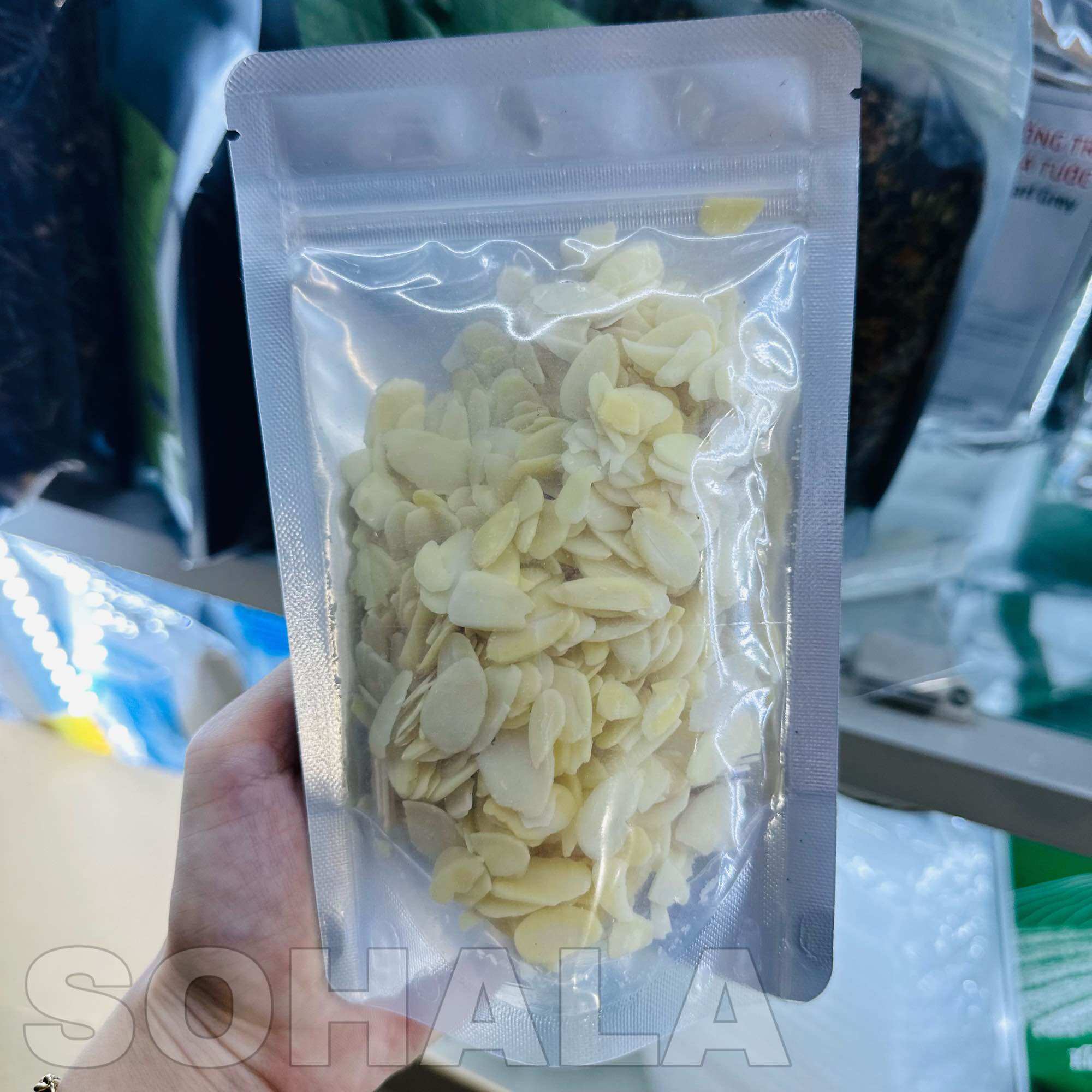 Hạnh nhân lát túi 100g