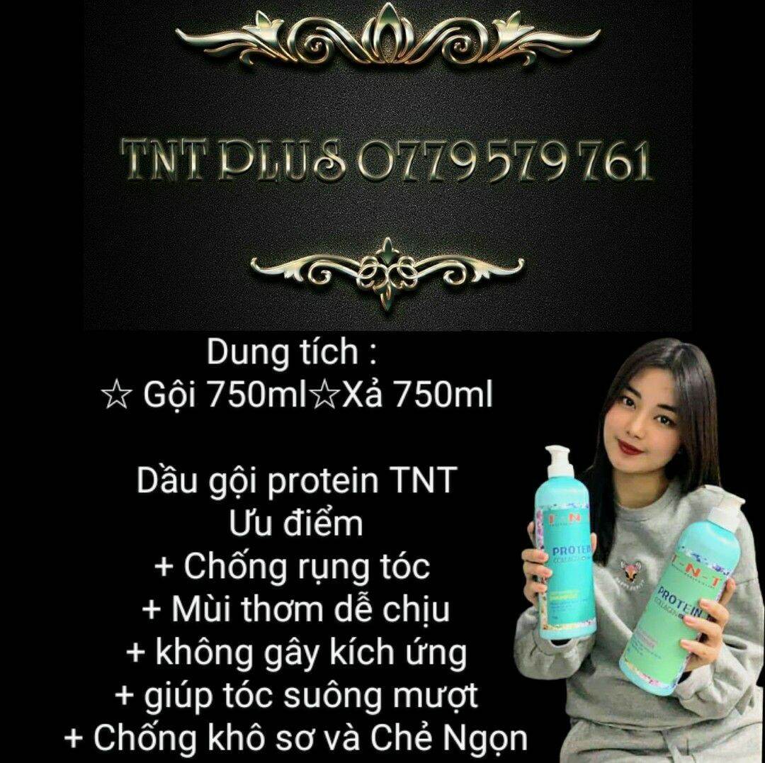 Dầu Gội Cặp Tnt Chính Hãng (750Ml/ Chai) Cặp Gội Xã