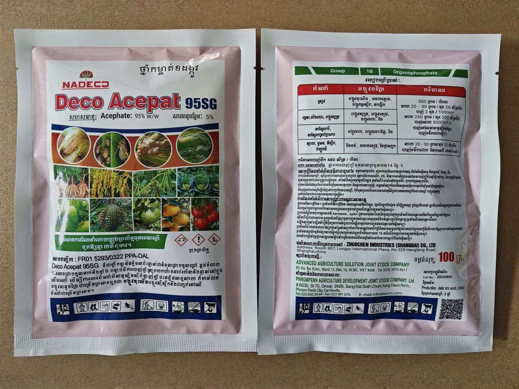 (Combo 10 gói) Deco Acepat 95sg trừ rầy xanh