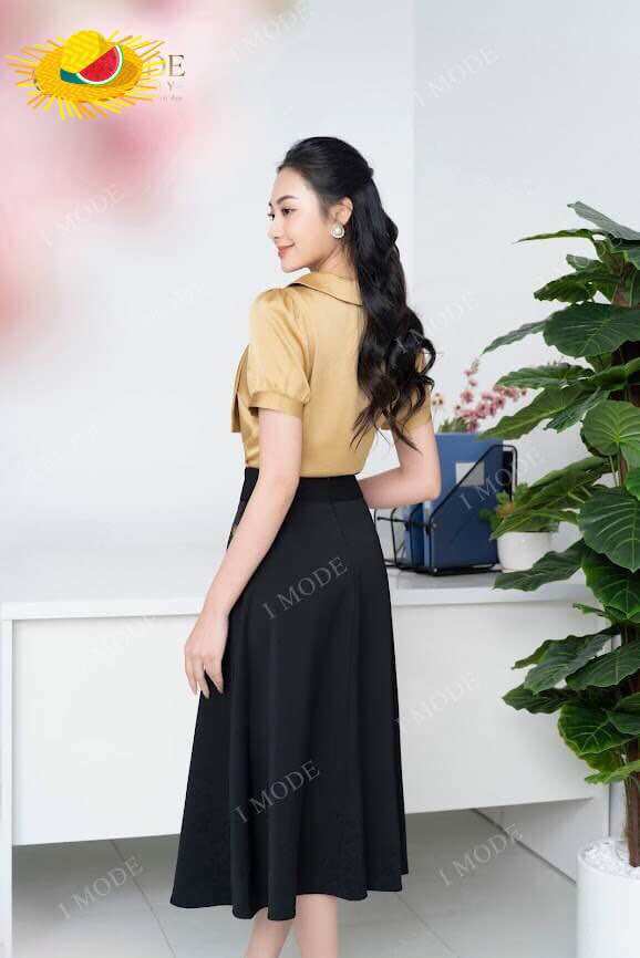 Áo cổ tròn tay nhúng phòng&177