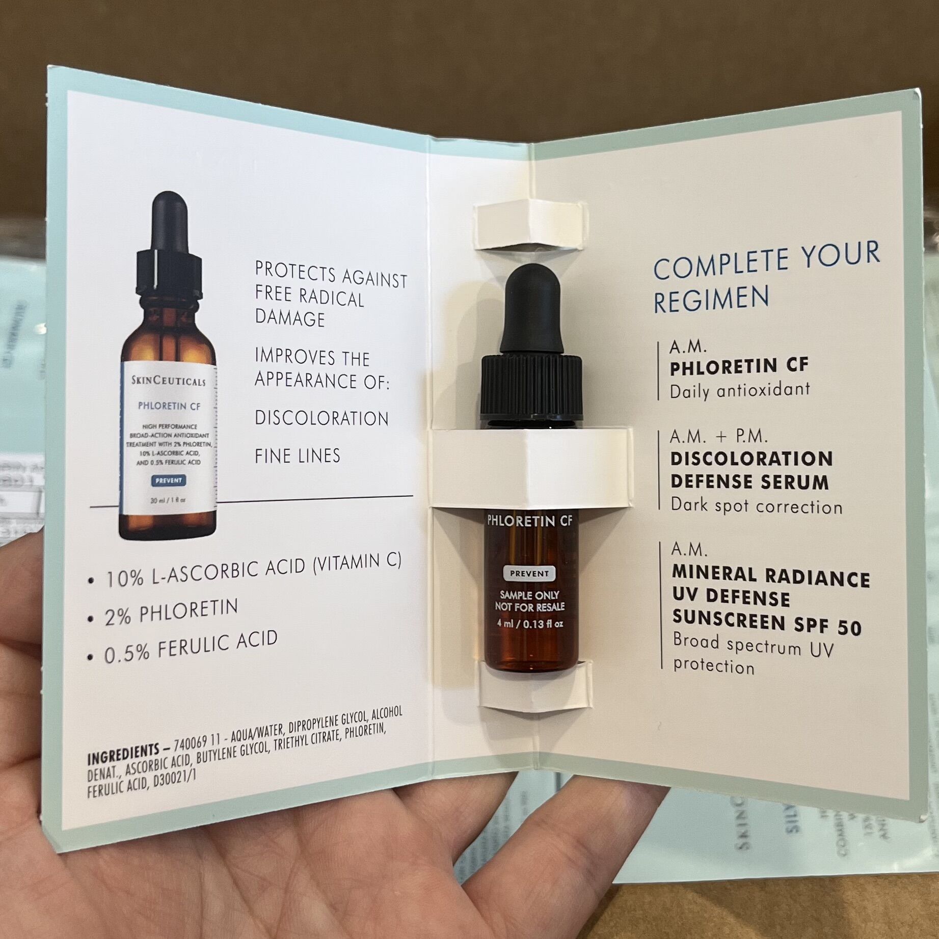 Serum dưỡng da Skinceuticals bản mini 4ml