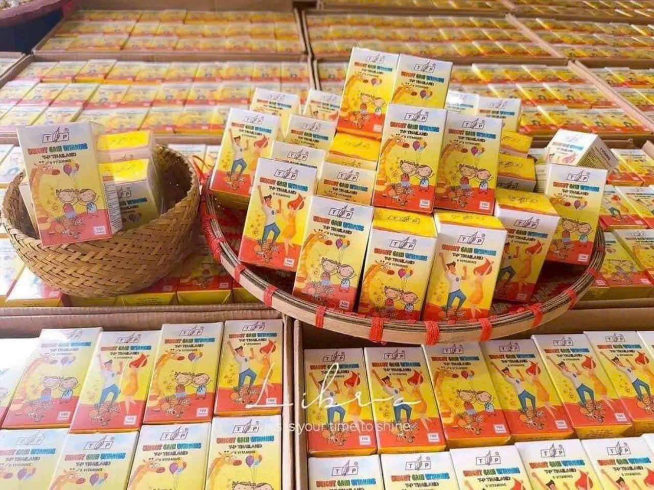 [ Cam Kết Chính Hãng ] Vitamin Tăng Cân TP Thái Lan 100 viên