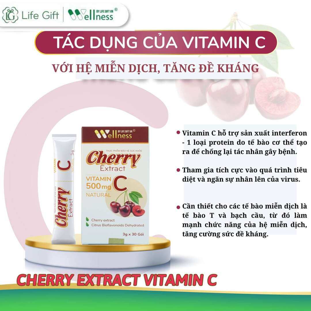 Thực phẩm bổ sung vitamin C 500mg