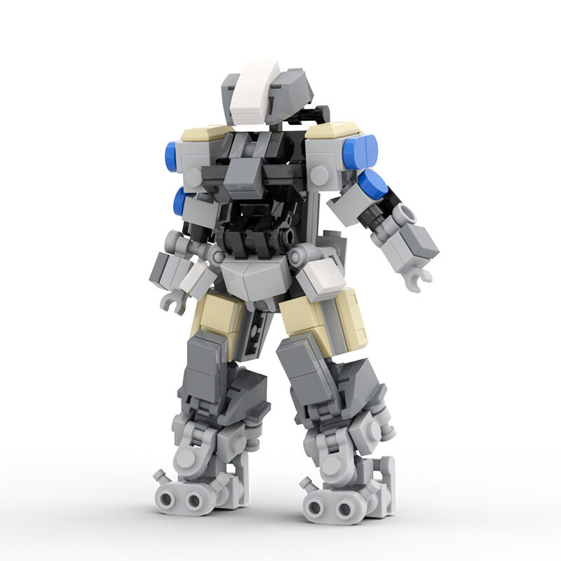 Tương Thích Với LEGO Outback Robot Thế Hệ Thứ Hai Có Thể Chở Người Chiến Binh MECHA Trẻ Em Lắp Ghép Thông Minh