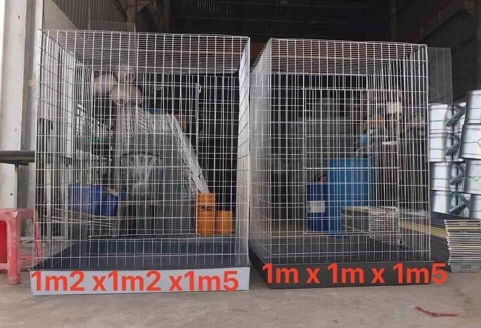 Lồng gà lắp ráp kẽm 3li kích thước 1,2mx1,5m