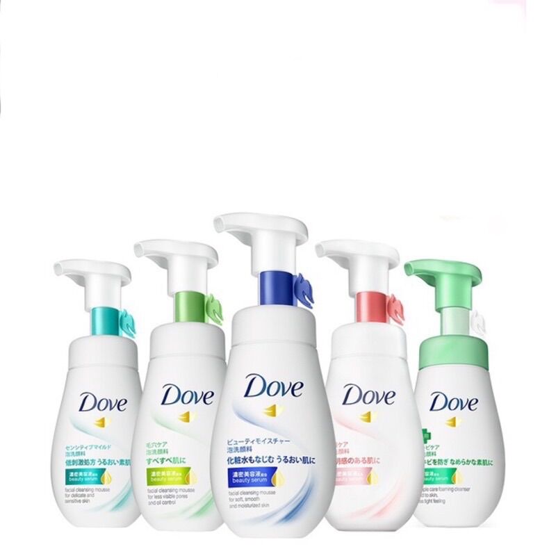 Sữa rửa mặt dạng bọt DOVE TINH CHẤT SERUM 160ml