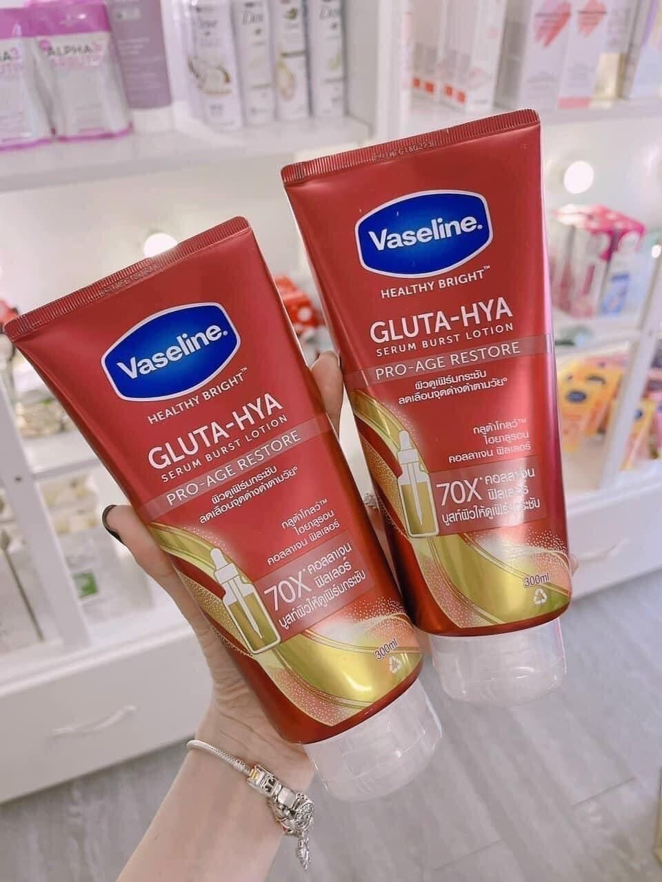 Sữa dưỡng thể Vaseline Đỏ 70X của Thái