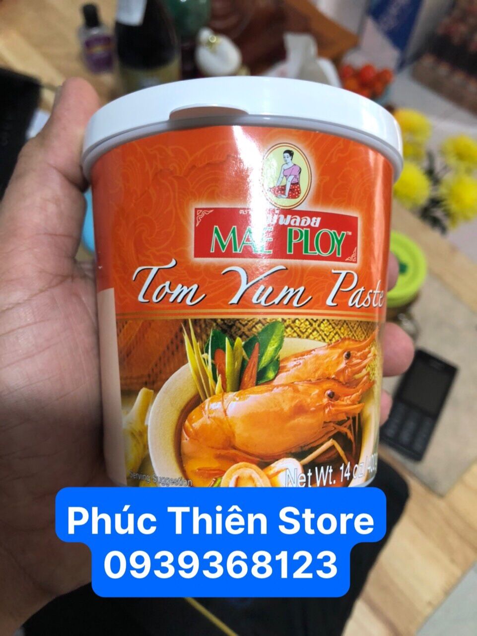 Gia vị lẩu thái Mae Ploy 400gr