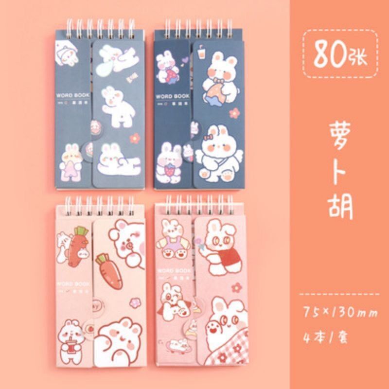Sổ Học Từ Vựng Ngoại Ngữ