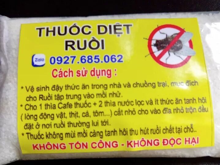 Thuốc diệt ruồi chất lượng tiết kiệm an toàn