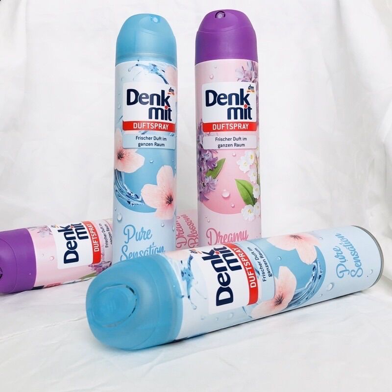 Xịt thơm phòng Denkmit nhập khẩu Đức 250ml thơm mát