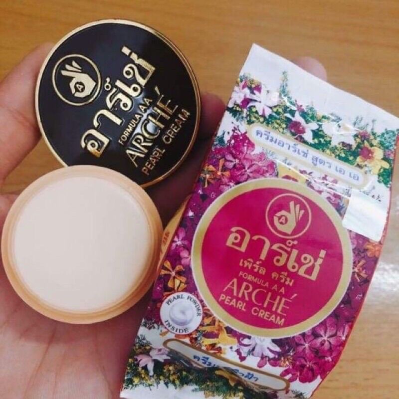 Combo 6 hủ Kem Arche Pearl Cream Thái Lan (kem AC thái)