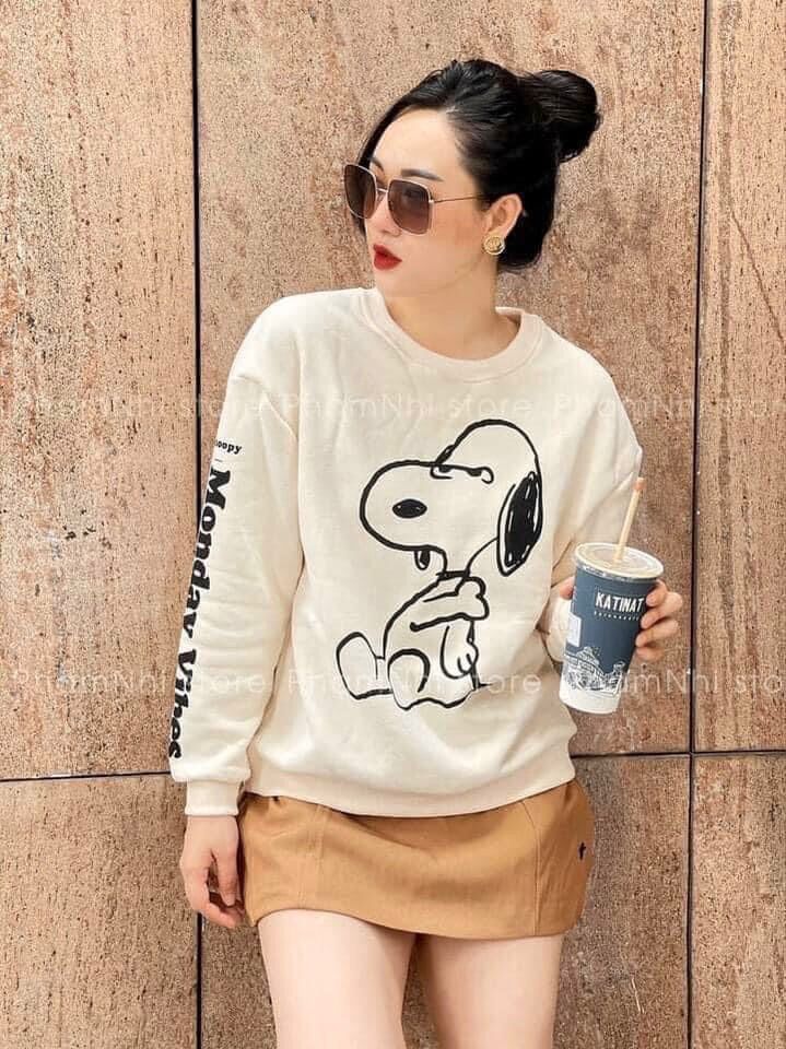 Áo nỉ snoopy
