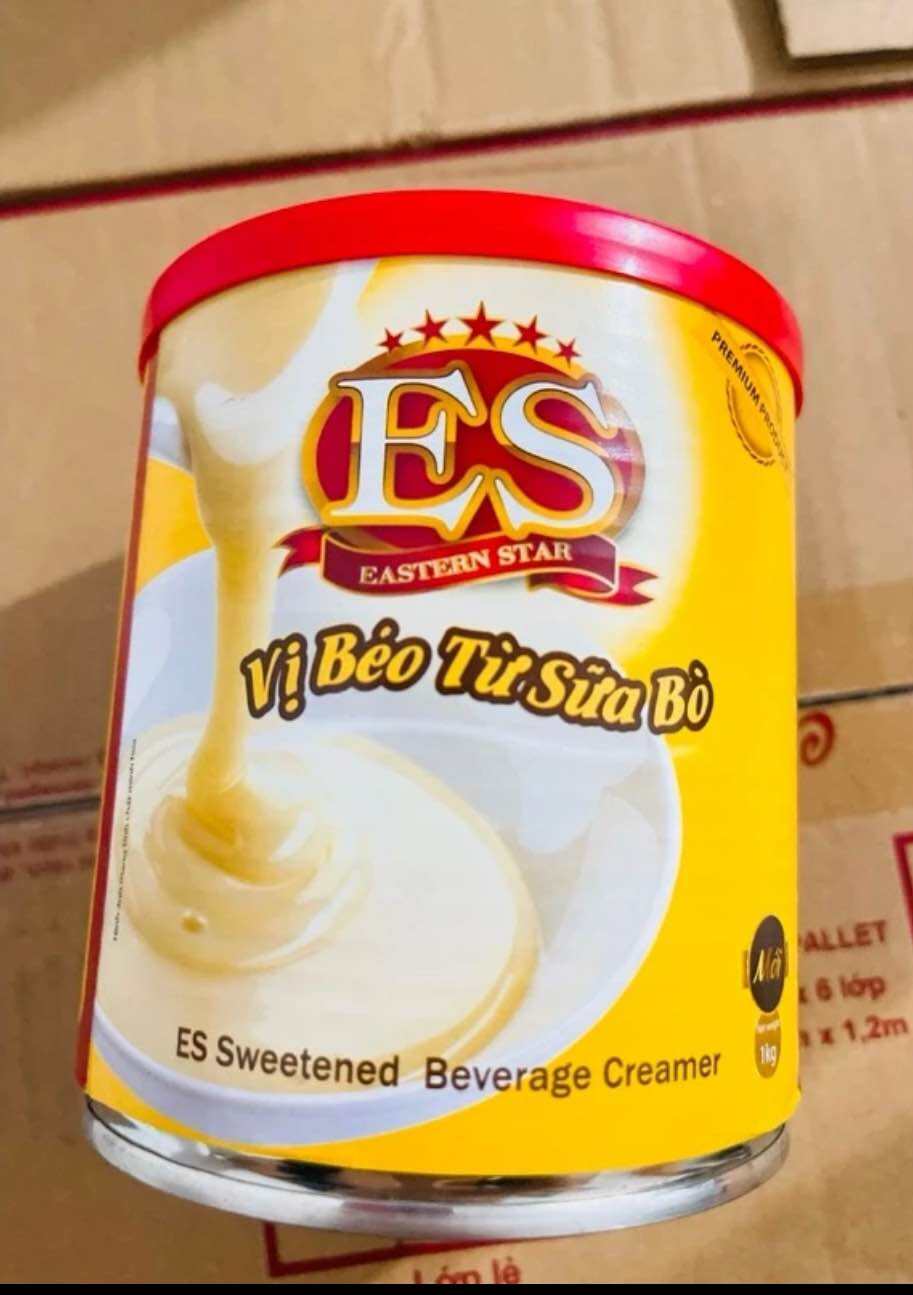 Sữa Đặc Es Creamer 1Kg Nắp Đỏ - Nhập Khẩu Malaysia, date xa 03.2025