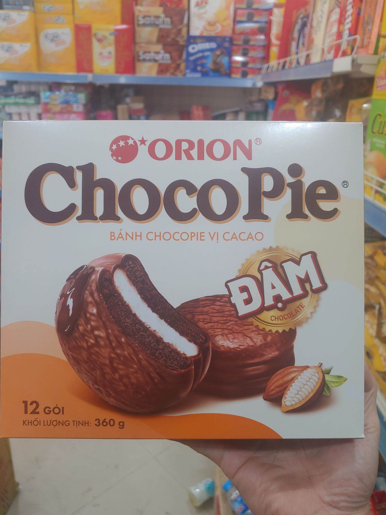 Bánh Choco-Pie tình hộp 12 cái