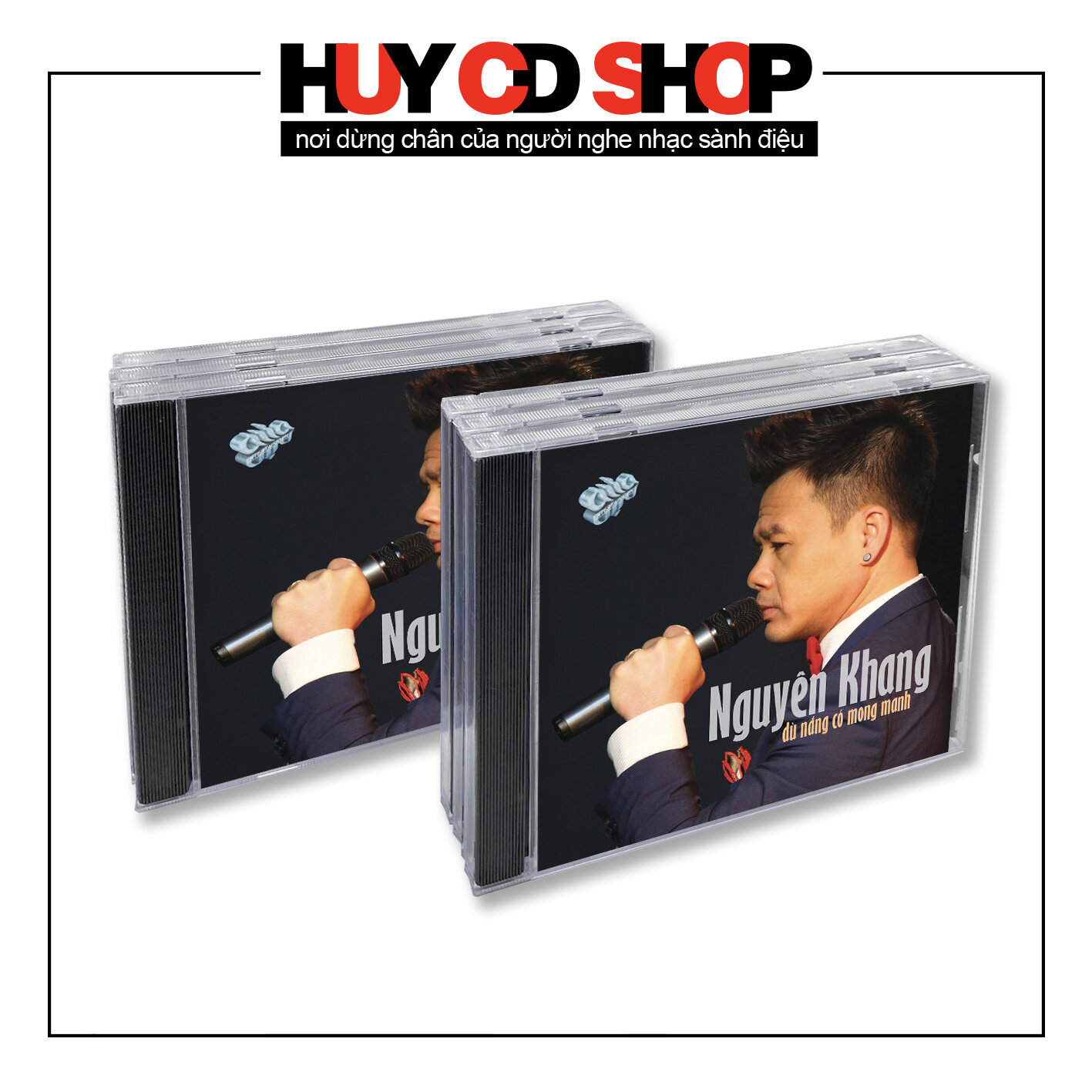Đĩa CD Nguyên Khang - Dù nắng có mong manh - Nhạc sang trữ tình - Đĩa lòng Trắng