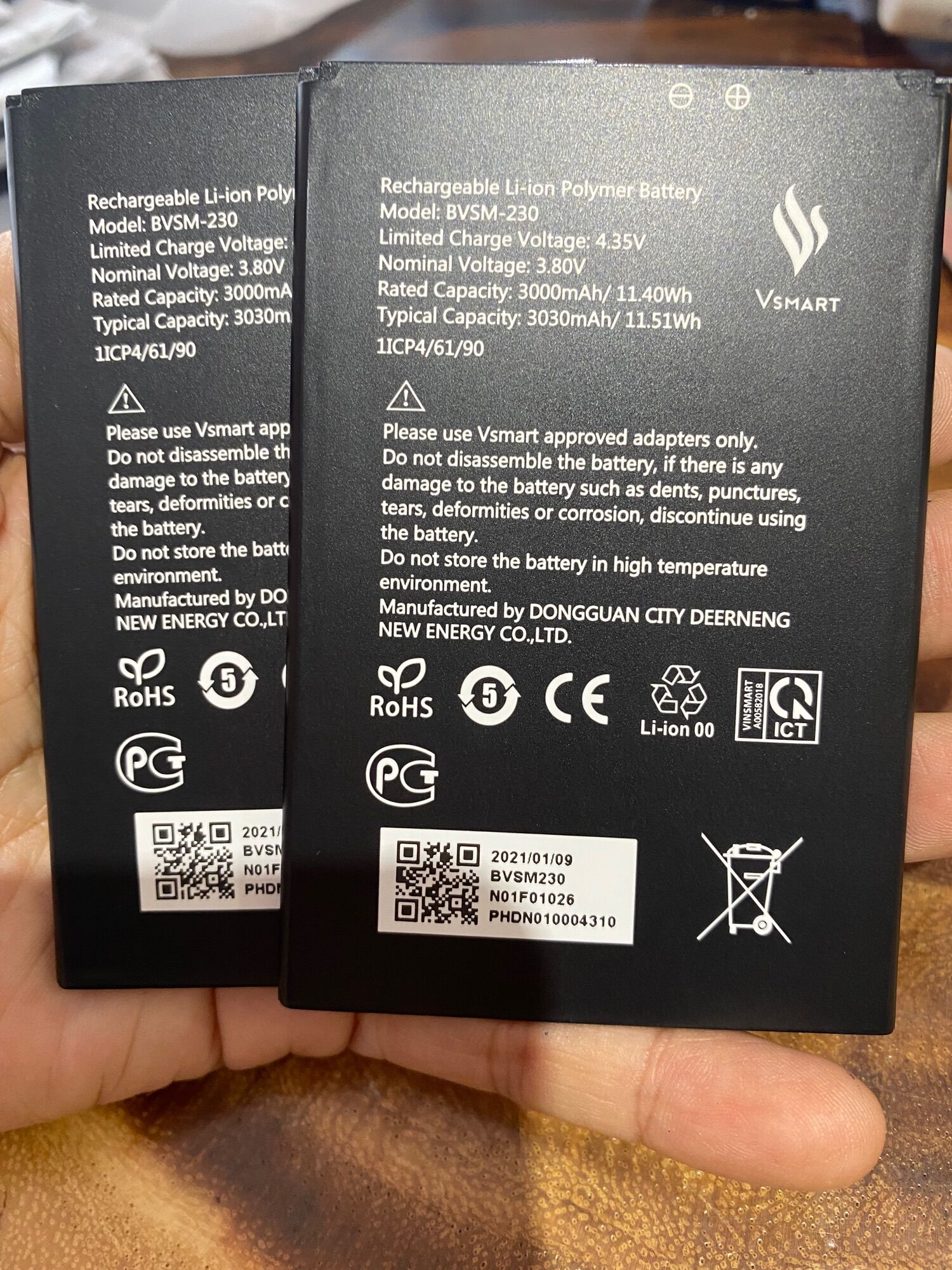 [HCM]pin vsmart Bee3