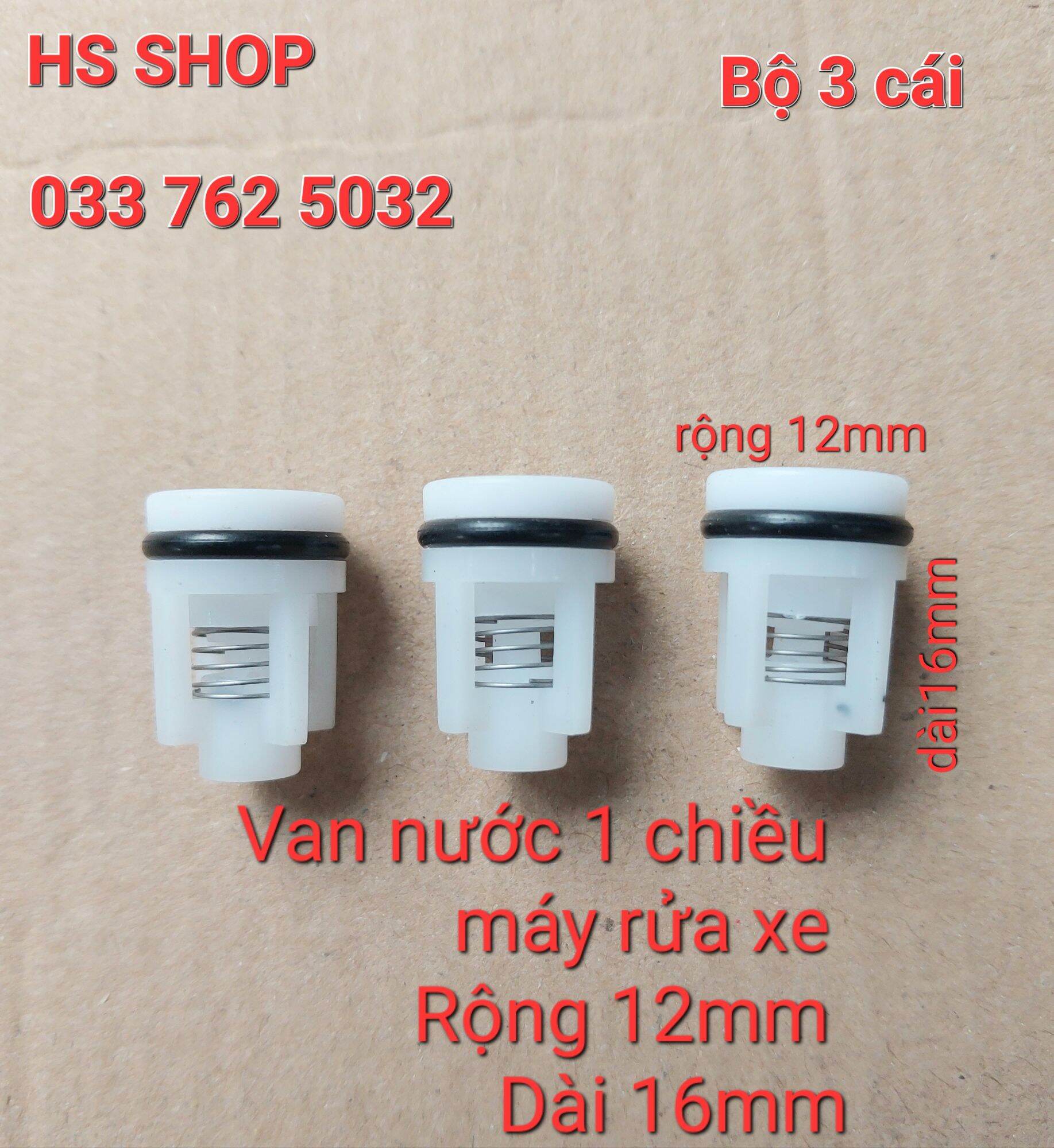 Van nước 1 chiều máy rửa xe mini  - lúp bê 1 chiều ( Giá 3 cái )