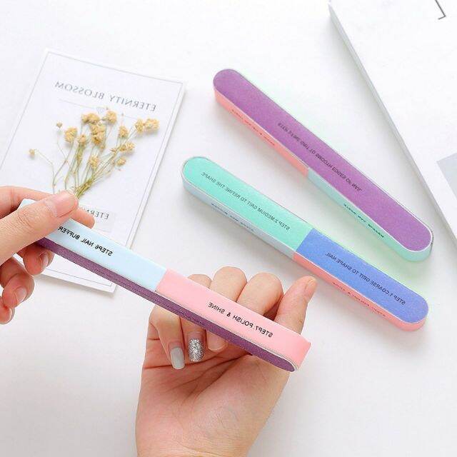 Dũa móng tay cá nhân 7 bước nhiều màu
