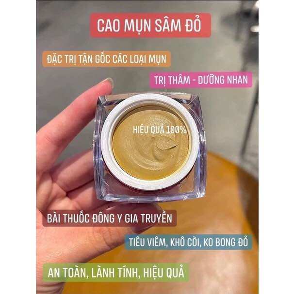 (HCM) Kem Face Cao Mụn Sâm Đỏ 36 Vị MEEA 15g