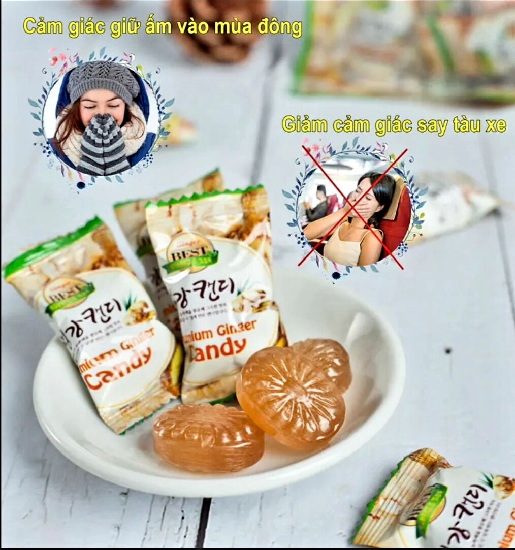 Kẹo Gừng Hàn Quốc (Gói 200G)