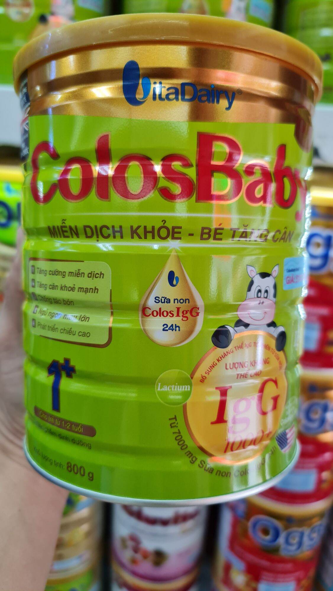 Sữa Colosbaby Gold 1+ 800gr (Quét mã tích xu,date 2026)