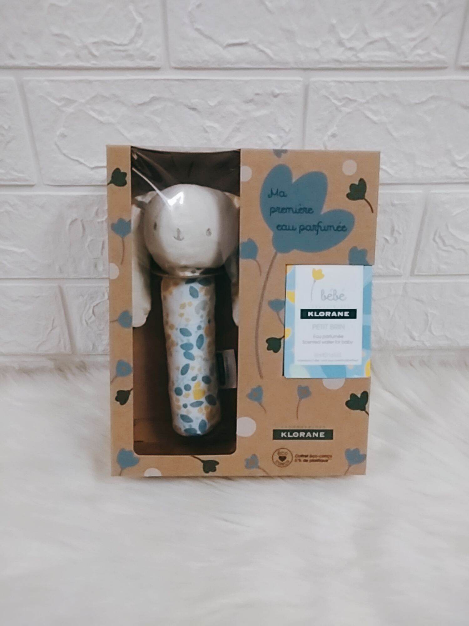 NƯỚC HOA TRẺ EM 💝CỎ SHOP💝 NƯỚC HOA THƠM DỊU NHẸ AN TOÀN VỚI BÉ BÉBÉ KLORANE PETIT BRIN 50ML- TẶNG THỎ BÔNG SIÊU ĐÁNG YÊU