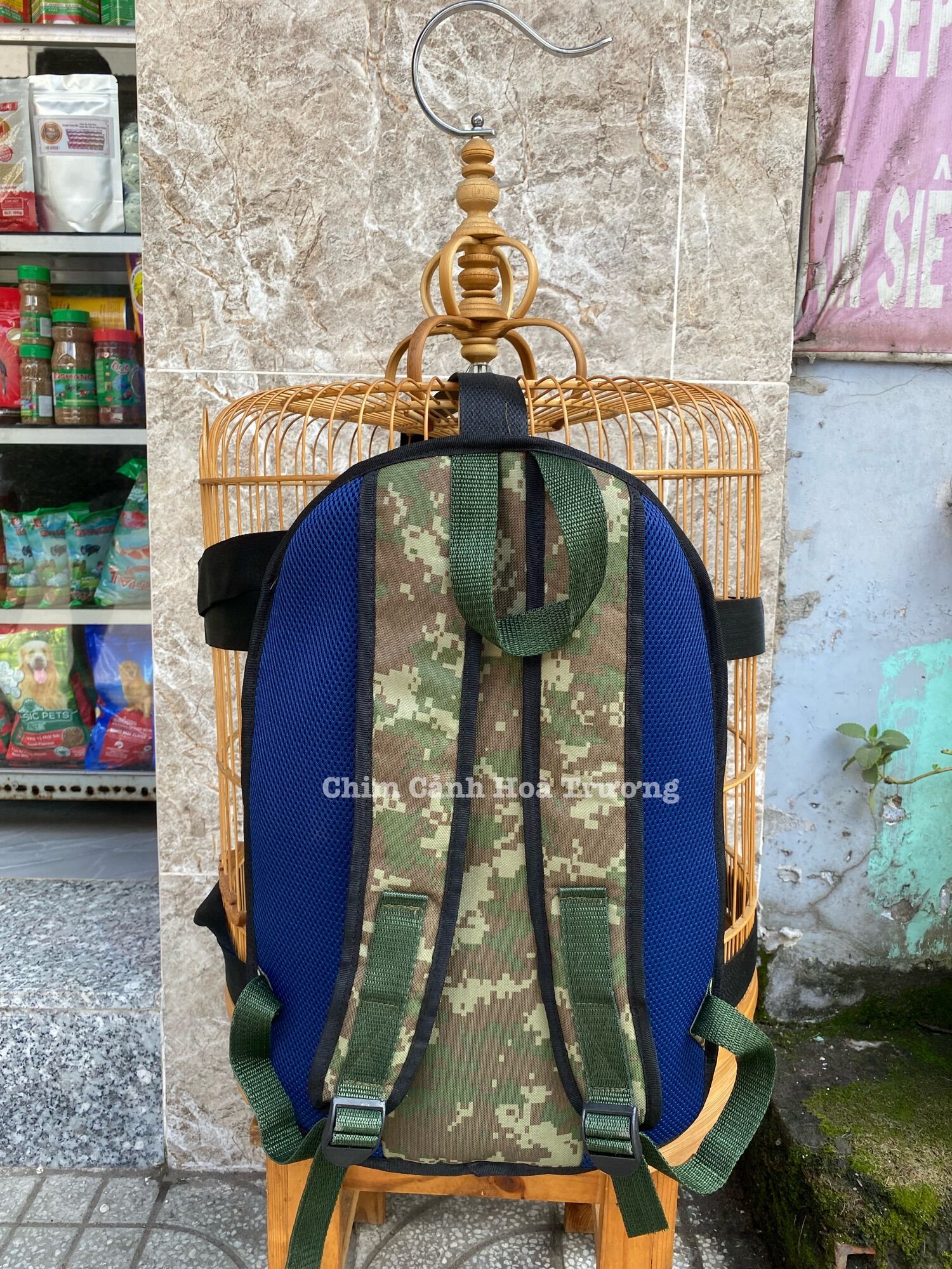 BALO ĐEO LỒNG CHIM - Đeo được cho cả lồng vuông, lồng tròn, lồng lửa