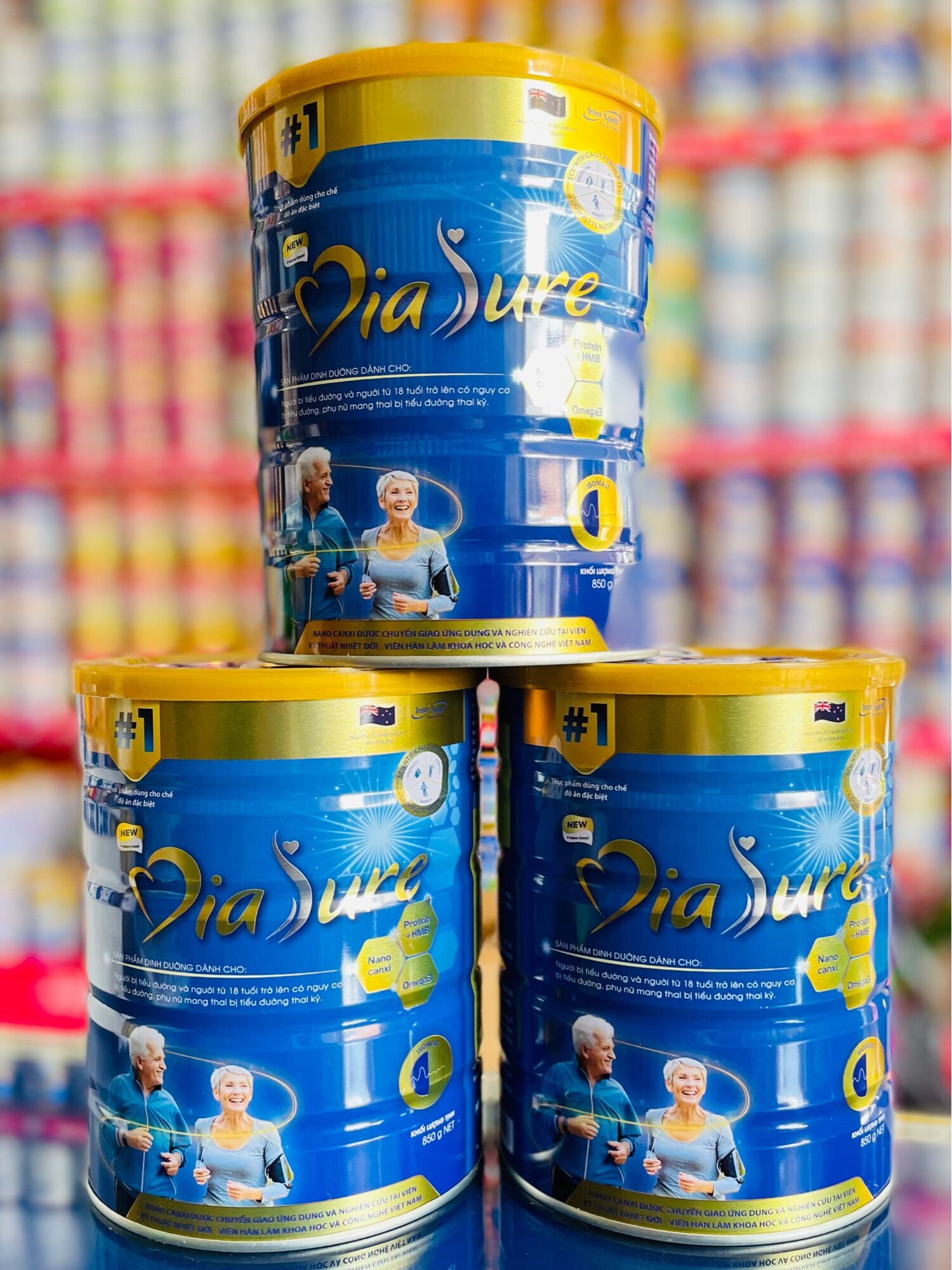 Sữa Non DiaSure 850g _Dinh dưỡng dành cho người tiểu đường